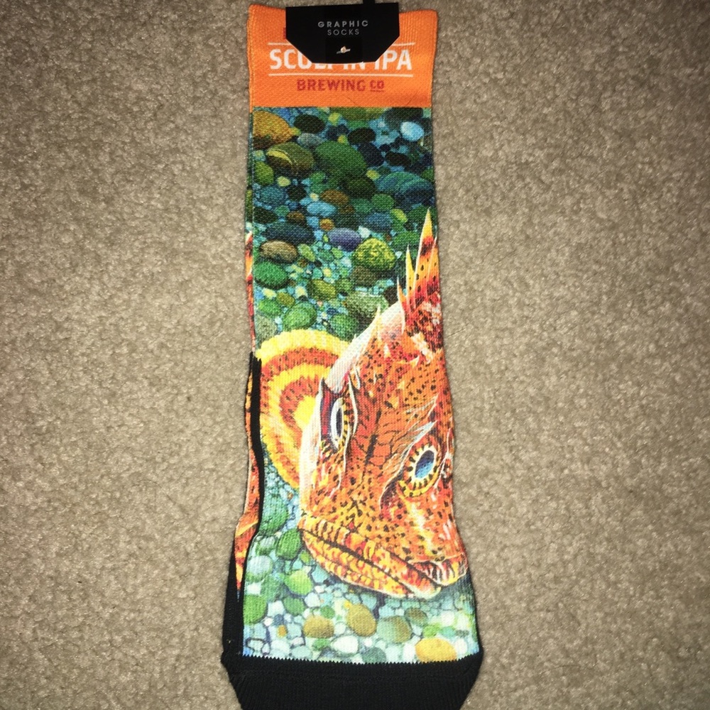 Ballast Point Sculpin IPA Socks NWT